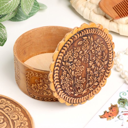 Board "Back", 70 x 35 mm, birch bark-1