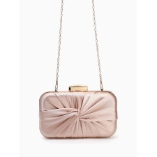 Women's bag on the farmar, beige color