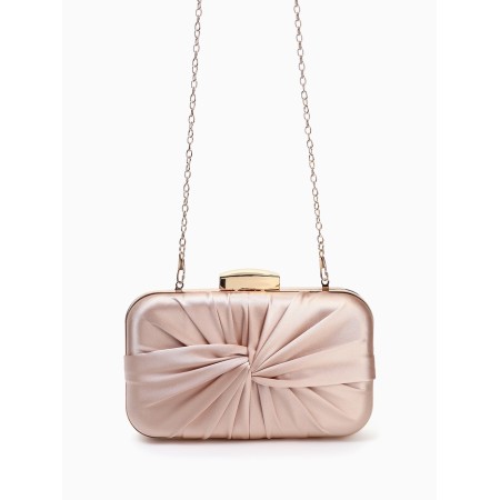 Women's bag on the farmar, beige color