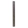 Track lamp, series "Flat" FTL-004, 18W, 48V, 3000K, IP20, 370mm, black