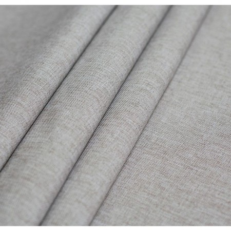 Curtains "Kirste" 240 x 270 cm - 2 pcs, tulle 500 x 270 cm, gray - beige-1