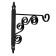 Kashpo Kashpo Mod.9 30 cm, black