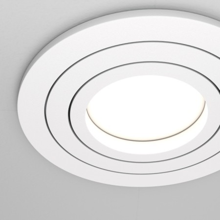 The built-in lamp Technical DL023-2-01W, 1x50W, 9.2x9.2x2.5 cm, GU10, white color-1