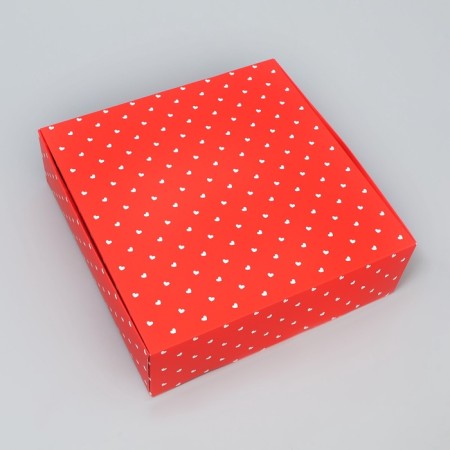 Gift folding box, packaging, “love”, 26 x 26 x 8 cm-2