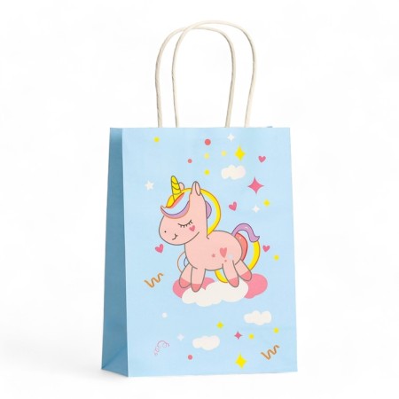 Crafts "Rainbow Unicorn", 120 g/m2, 15 x 8 x 21 cm
