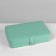 Organizer for jewelry "Portable box", 8 stripes, 4 places, 14 × 21 × 4.5 cm, green color