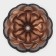 Baking form 26x10 cm anemon color bronze color