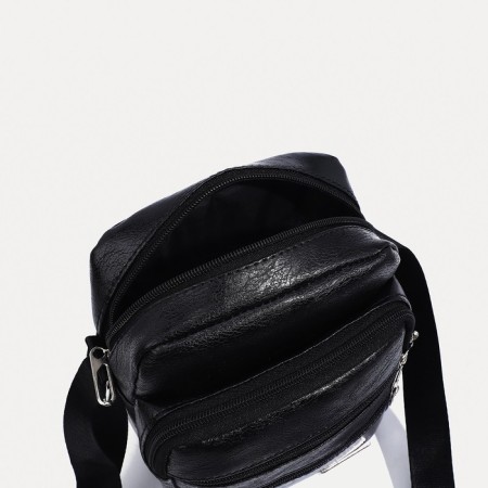 Male bag, black color-4