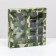 Box for 8 sweets + chocolate, with a window, "camouflage", 17.7 x 17.85 x 3.85 cm