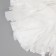 Pompom 1pc, white color