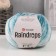 Rindrops yarn 18% wool, 35% polyamide, 47% acrylic 115m/50g (2901 sea wave Melange)
