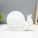 Nightnight "Snail" LED RGB USB AKB White 9x22x16cm Risalux