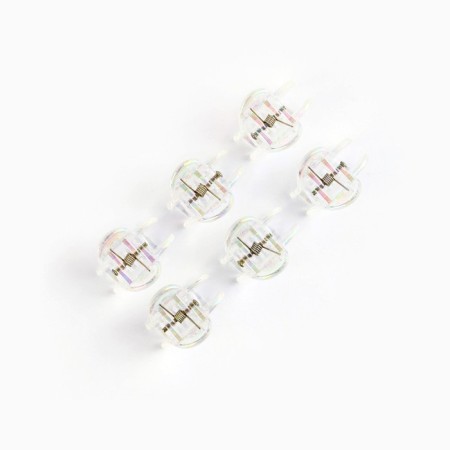 Hair crab "most charming", set of 6 pcs, 1.5 x 1.5 cm-3