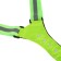 Signal vest, reflecting with adjustable size, light green, LED signal, 4 modes