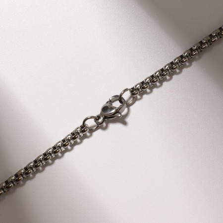 Cross "Cross" Perspective, black color in silver, 70 cm-2