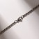 Cross "Cross" Perspective, black color in silver, 70 cm