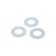 Washer Tundra, flat, without chamfers, DIN 125, galvanized, M10, 1 kg
