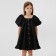 Children's dress KAFTAN "Cute", size 34 (122-128cm), black