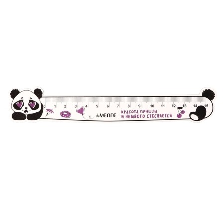 Line 15 cm, Devente, Figure Panda, Mix - 4 types, flexible-2