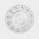 Stevetter Glass Daulay "Elsa", D = 12.7 cm, transparent color
