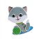 Velcro game "Funny animals"