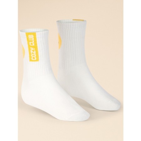 Nosk children, size 18-20, milk, yellow, 2 pcs-4