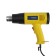 Construction hair dryer tundra, 2000 watts, 250-500 l/min, smooth temperature control 60-600 ° C