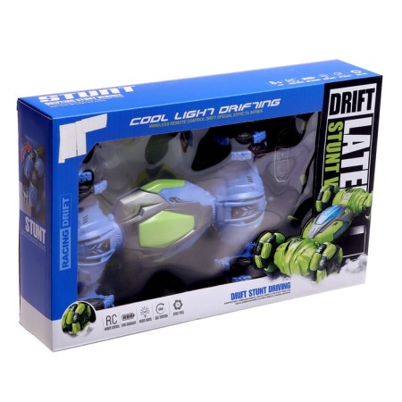 Cracking machine "Drift", radio -controlled, battery, on the control panel, blue color-9