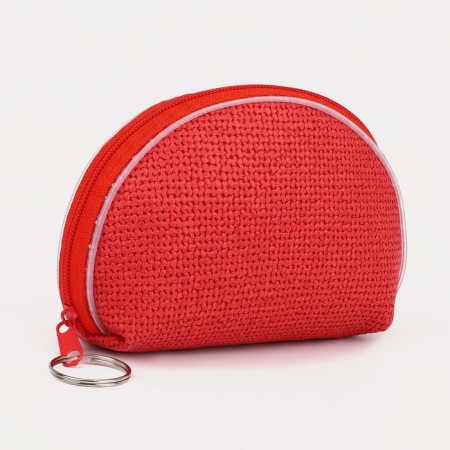Women's wallet with lightning, red color