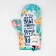 Mittens-Open "Favorite House" 20x28cm, 35% x/l, 65% p/e, Vatin 250g/m2