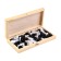 Board game 2B1 "Best": chess, checkers (king h = 7.2 cm, paws h = 4 cm), field 29x29 cm