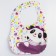 Bibslate for feeding "Fun Panda" waterproof on Velcro, with a pocket, soft