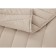 A set with a veil "Michael", size 200x220 cm, 50x70 cm - 2 pcs, beige color