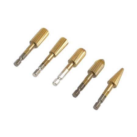 A set of balls on wood and tundra plastic, tin coating, hexagonal shank, 5 pcs.-2