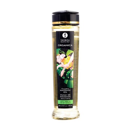 Shunganica massage oil "Exotic green tea", 240 ml-1