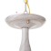 Chandelier 2149/5 E14 40W white with a golden patina 57x57x38 cm Bayerlux