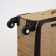 Small suitcase 24 "on lightning, code castle, with extension, beige color