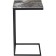 Coffee table Hercules metal, royal marble/black 30x34x62 cm