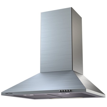 Exposure Krona Cornelia 600 Inox PB, dome, 650 m3/h, 3 speeds, 60 cm, silver