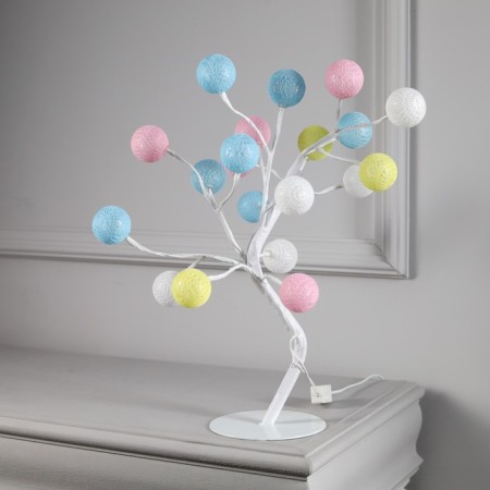 LED bush "Balls" 45 cm, 20 LED, constant glow, 220 V, glow warm white-1