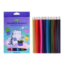 Pencils of 18 colors 
