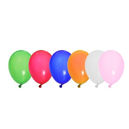 Latex ball 12 ", pastel, set of 100 pcs., Mix color