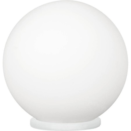 Rondo 1x60W table lamp E27, silver 20x20x20 cm