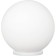 Rondo 1x60W table lamp E27, silver 20x20x20 cm