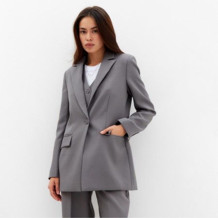 Women's jacket Mist: Classic Collection p. 46, gray color
