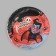 Disposable paperplain “Vampire”, 18 cm, set 6 pcs.