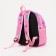 Baby backpack on lightning, pink color