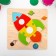 Toy developing puzzle "Rocket" 0.3 × 15 × 15 cm