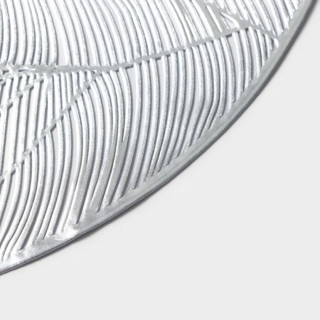 Serving shade "Faily", 38 × 38 cm, silver color-3