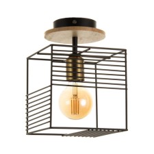 Caratashi chandelier 1x60W E27 Black 18x18x24.5cm